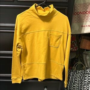 Croft & Barrow Women’s Turtleneck Sweater in Bright Yellow